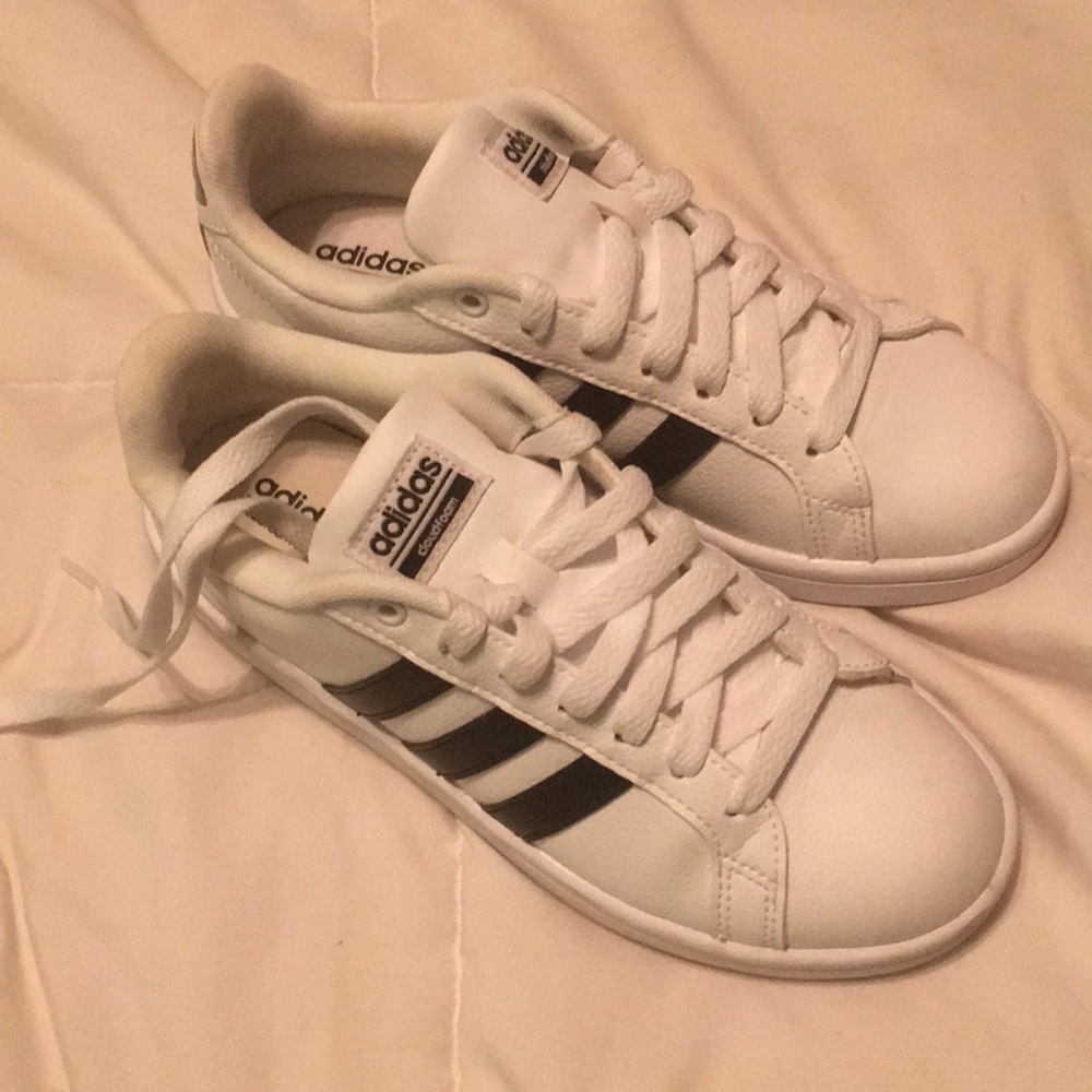 Adidas Neo white sneakers